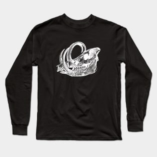 Babirusa Skull Long Sleeve T-Shirt